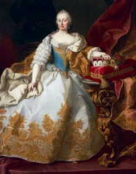 Maria Teresia, keiserinne av Østerrike, 1744